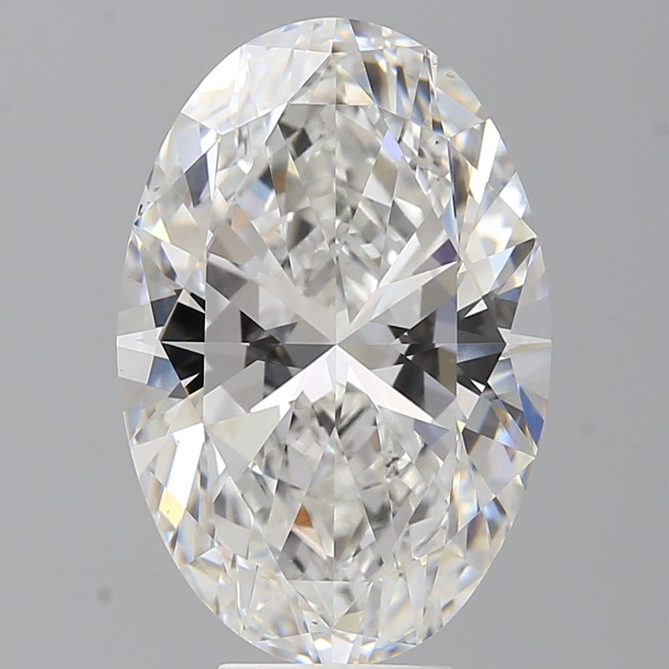 8.02 ct. oval Lab Grown Diamond front image