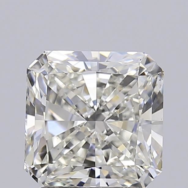 2.2 ct lab-grown Square radiant Diamond