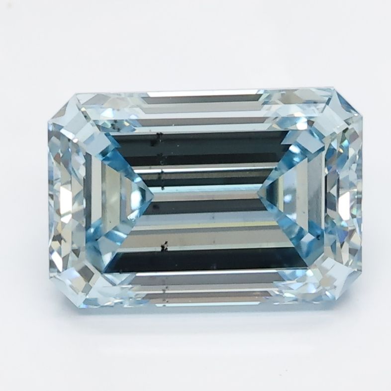 2.16 CT Fancy Intense Blue EMERALD