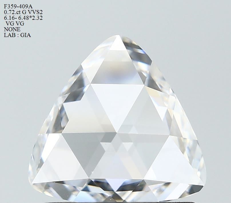 0.72 ct Rose Diamond