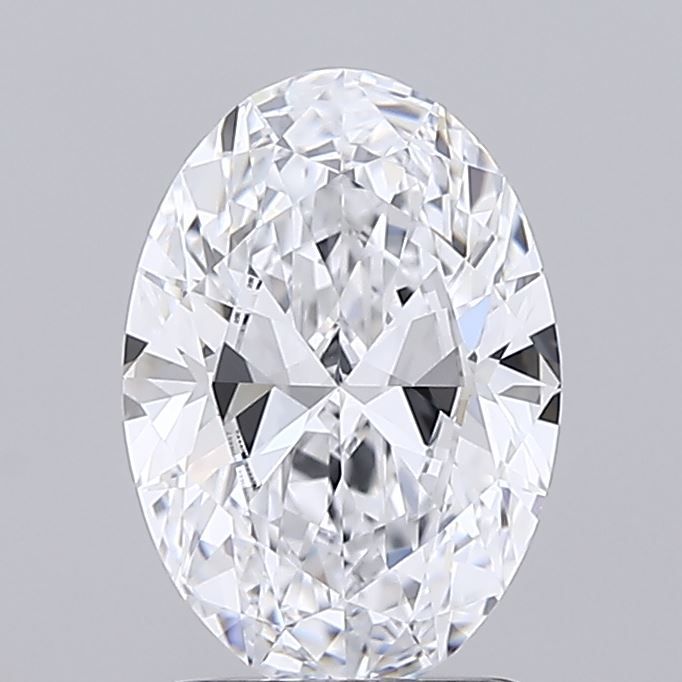 1.71 ct. oval Lab Grown Diamond front image