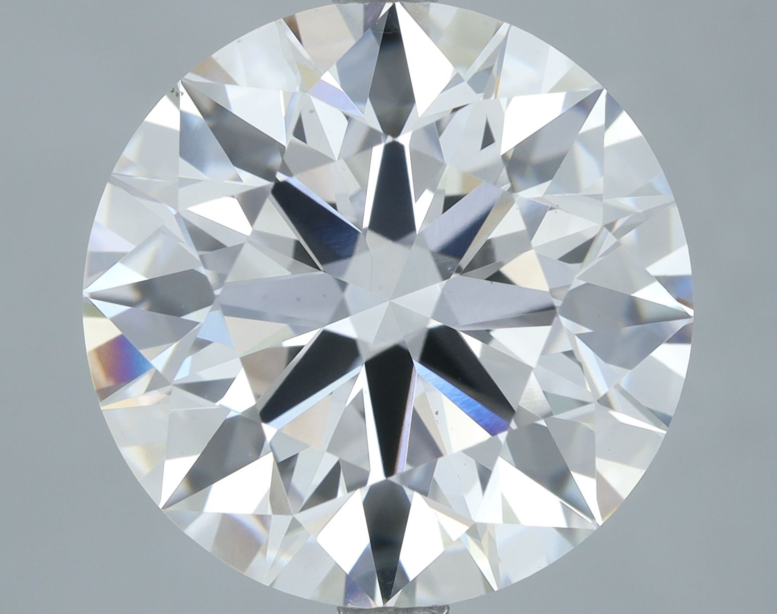 7.18 ct. round Lab Grown Diamond front image