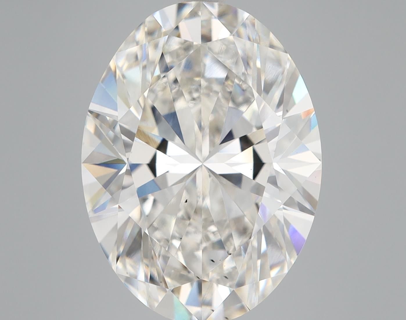 8.00 ct. oval Lab Grown Diamond front image