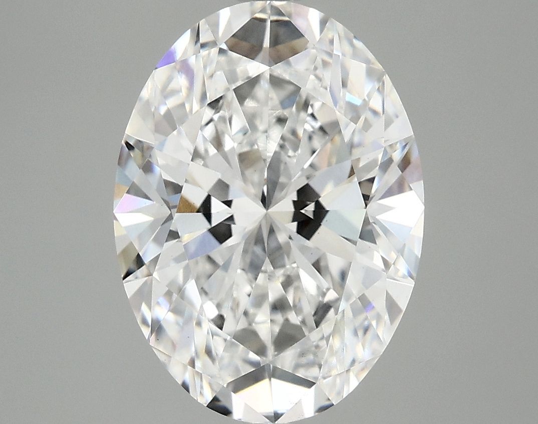 4.09 ct. oval Lab Grown Diamond front image