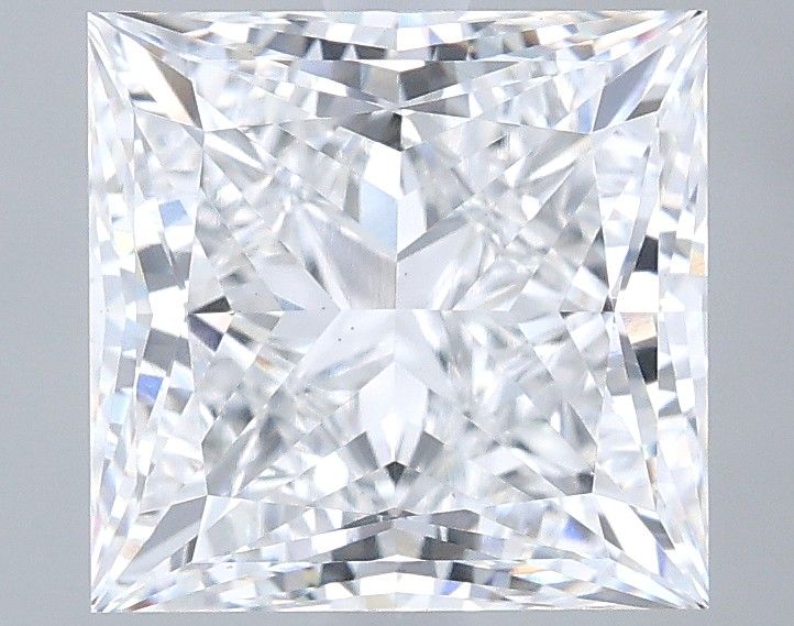 3.73 ct. princess Lab Grown Diamond front image