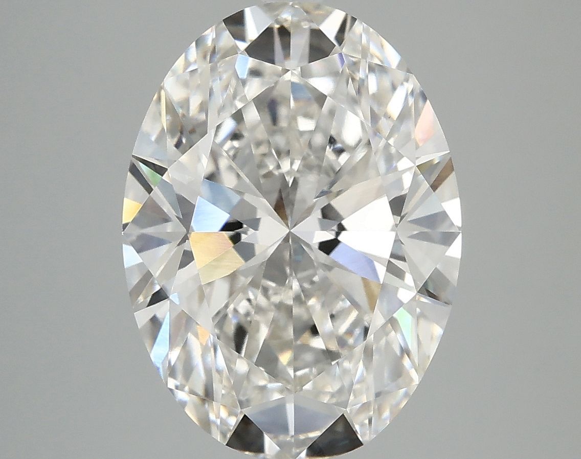 5.05 ct. oval Lab Grown Diamond front image