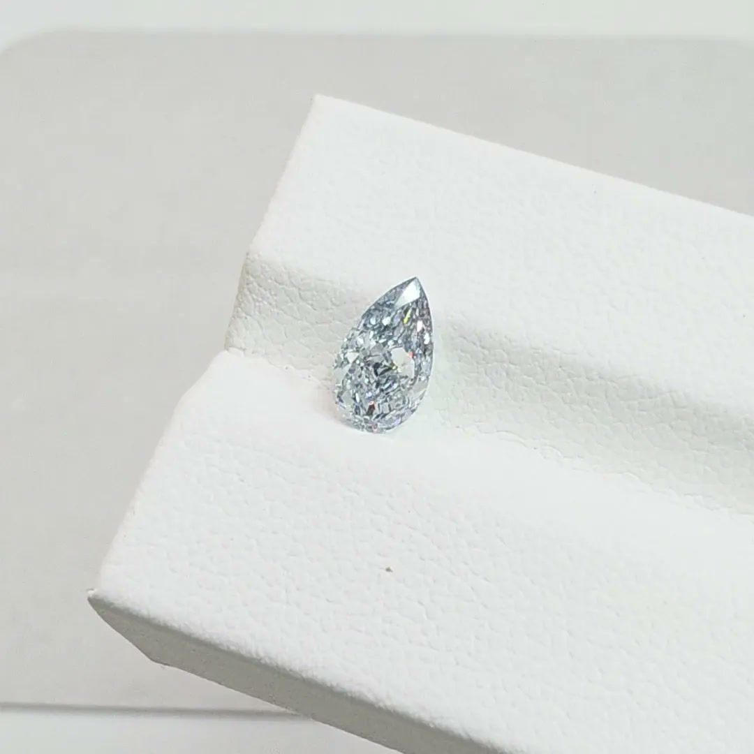 1.0 CT Fancy Light Blue PEAR