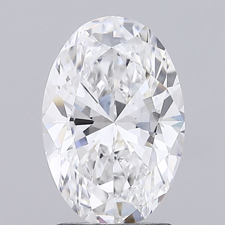 1.96 ct. oval Lab Grown Diamond front image
