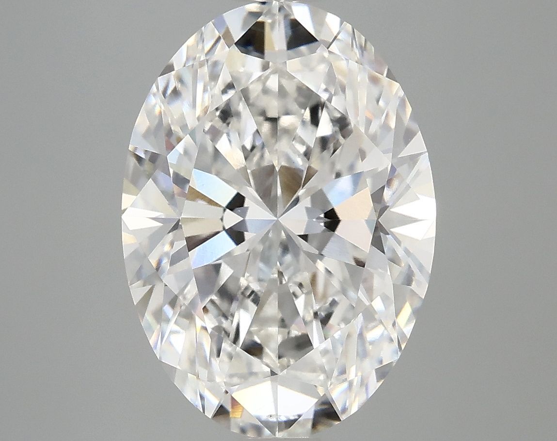 5.05 ct. oval Lab Grown Diamond front image