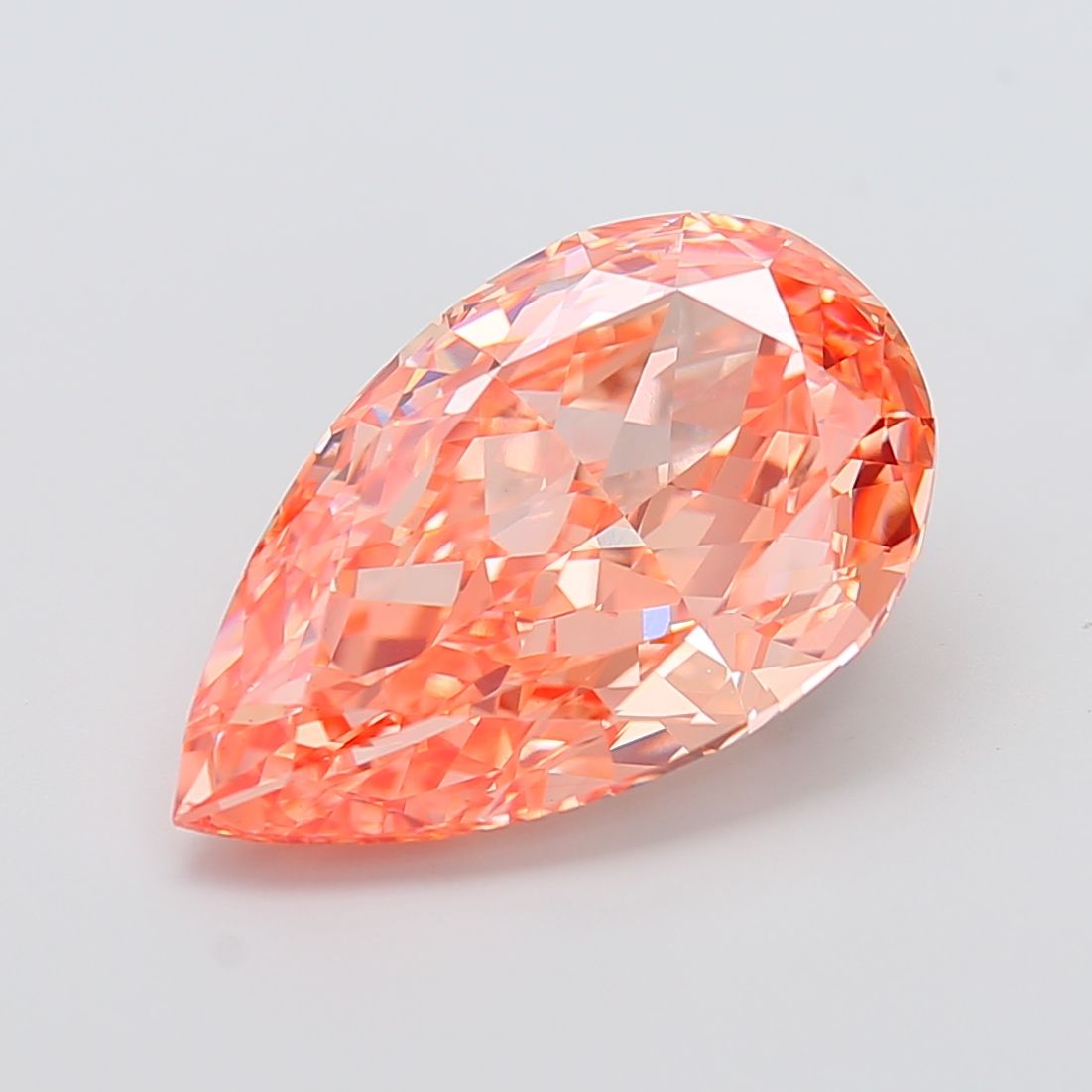 10.02 ct. pear Lab Grown Diamond front image
