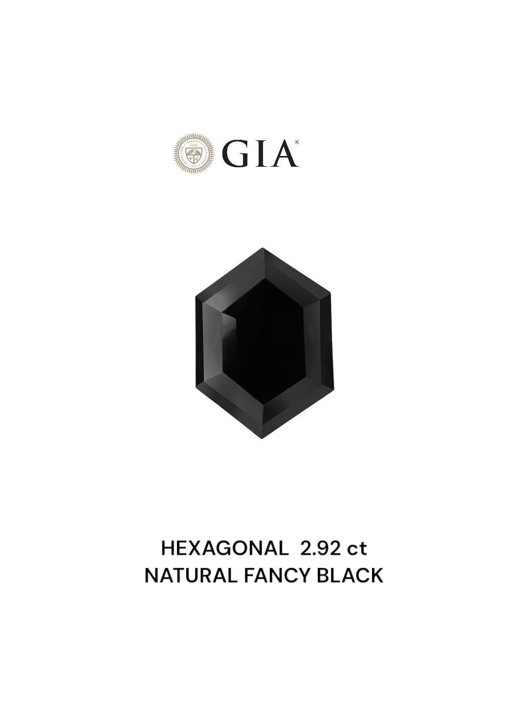 2.92 ct Hexagonal Diamond