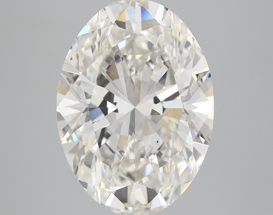 4.08 ct. oval Lab Grown Diamond front image