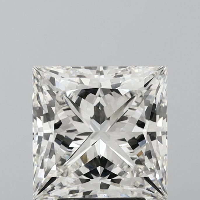 4.13 ct. princess Lab Grown Diamond front image