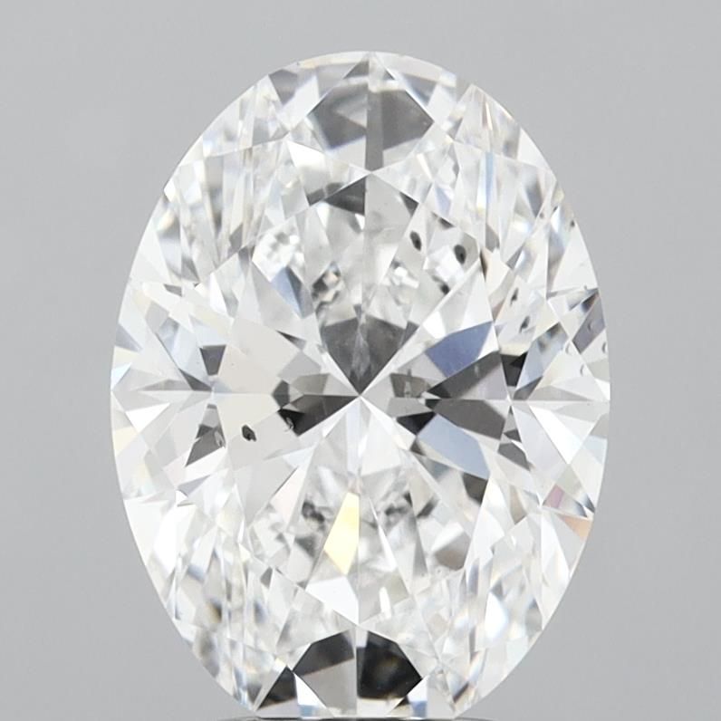 3.22 ct. oval Lab Grown Diamond front image