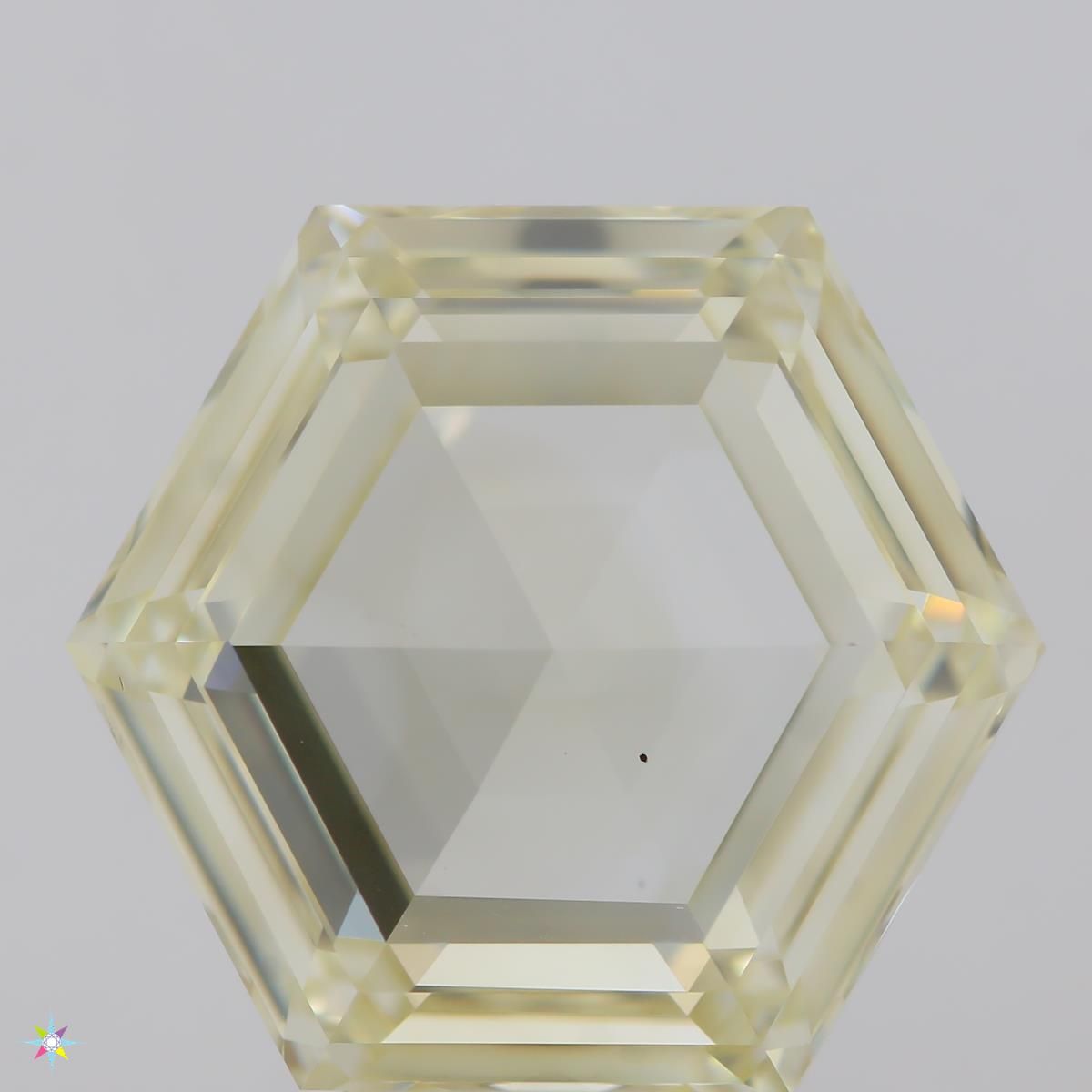 5.02 ct Hexagonal Diamond