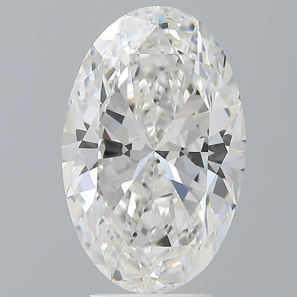 4.58 ct. oval Lab Grown Diamond front image