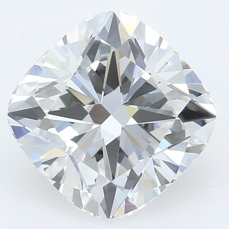 1.71 ct lab-grown Cushion brilliant Diamond