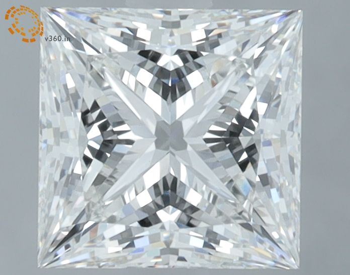 1.53 ct. princess Lab Grown Diamond front image