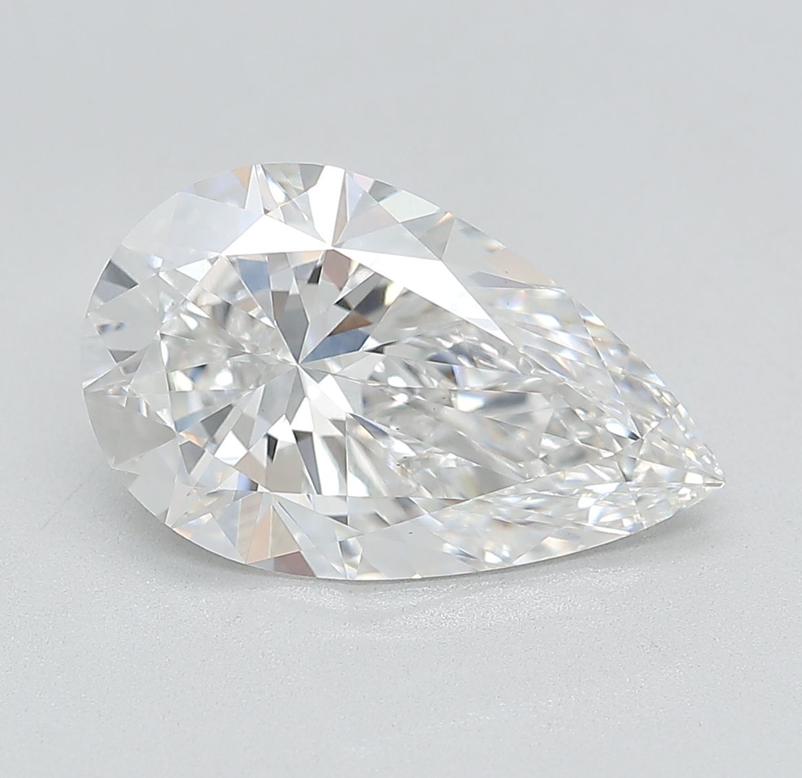 3.64 ct. pear Lab Grown Diamond front image