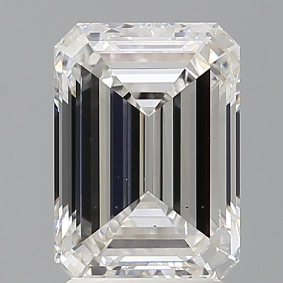 2.53 ct. emerald Lab Grown Diamond front image