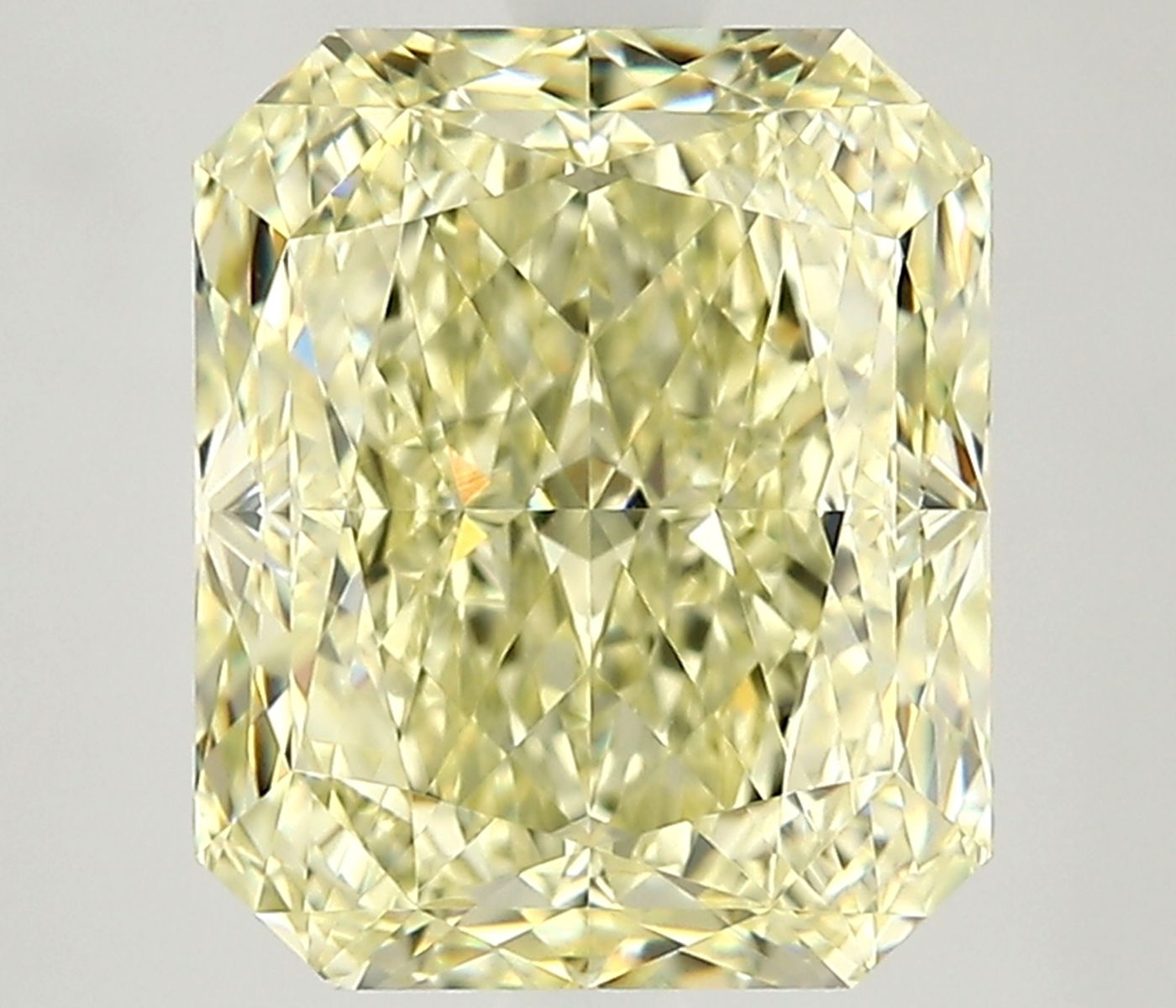 Diament 3.71 ct Fancy Light Yellow/VVS1