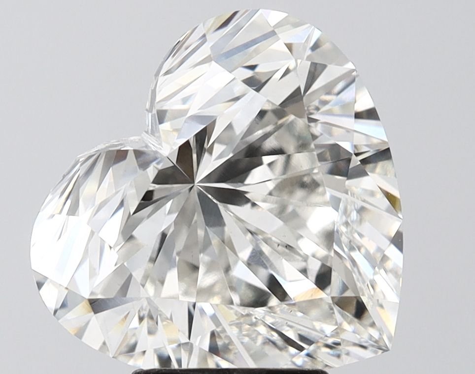 5.07 ct. heart Lab Grown Diamond front image