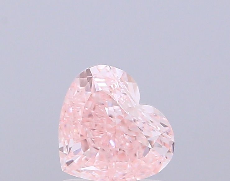 1.01 CT Fancy Intense Pink HEART