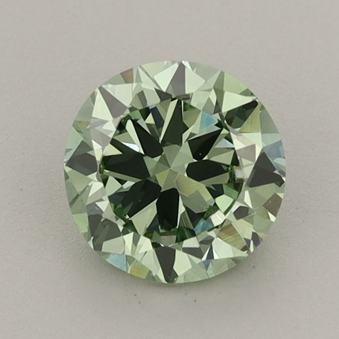 0.99 CT Fancy Vivid Green ROUND