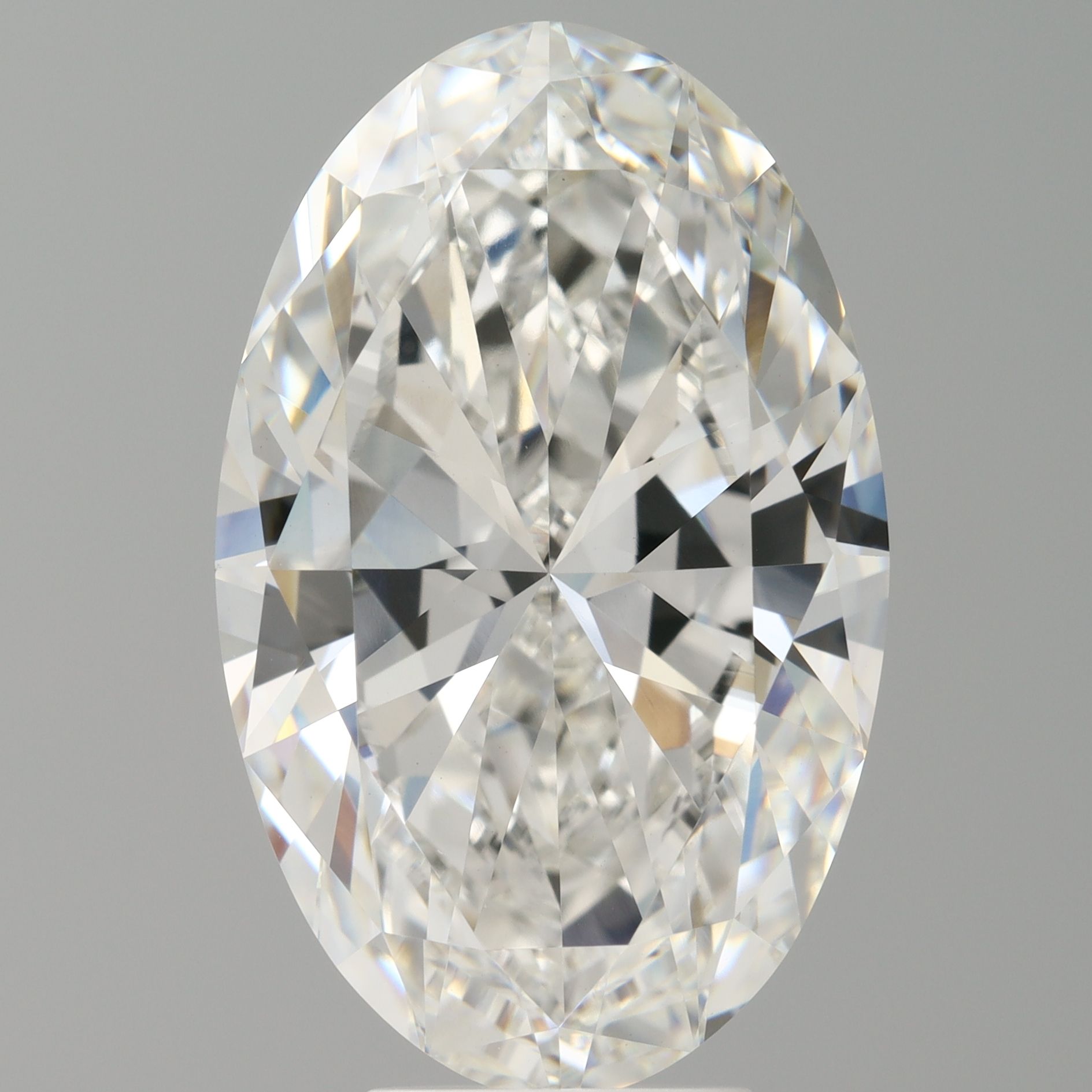 7.00 ct. oval Lab Grown Diamond front image
