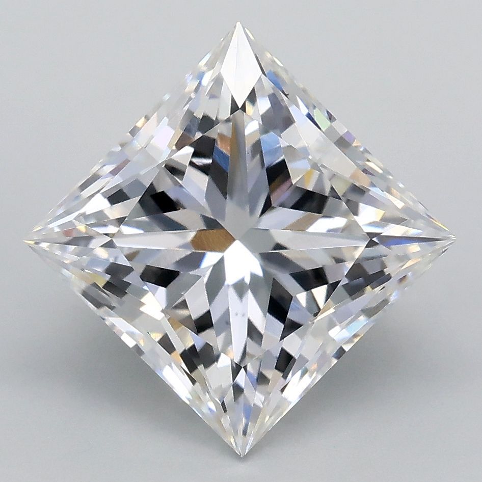 3.09 ct. princess Lab Grown Diamond front image