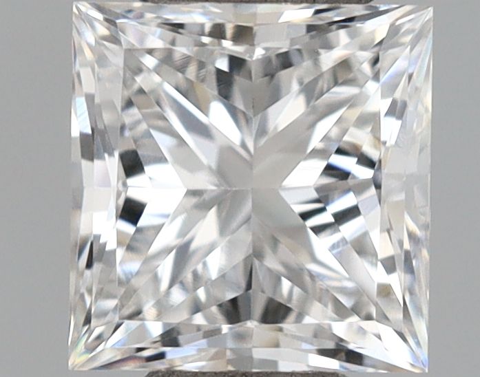 0.69 ct. princess Lab Grown Diamond front image