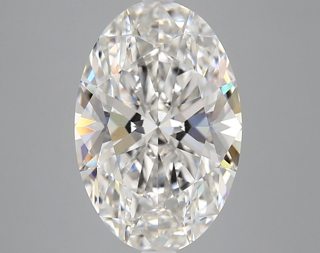 4.07 ct. oval Lab Grown Diamond front image