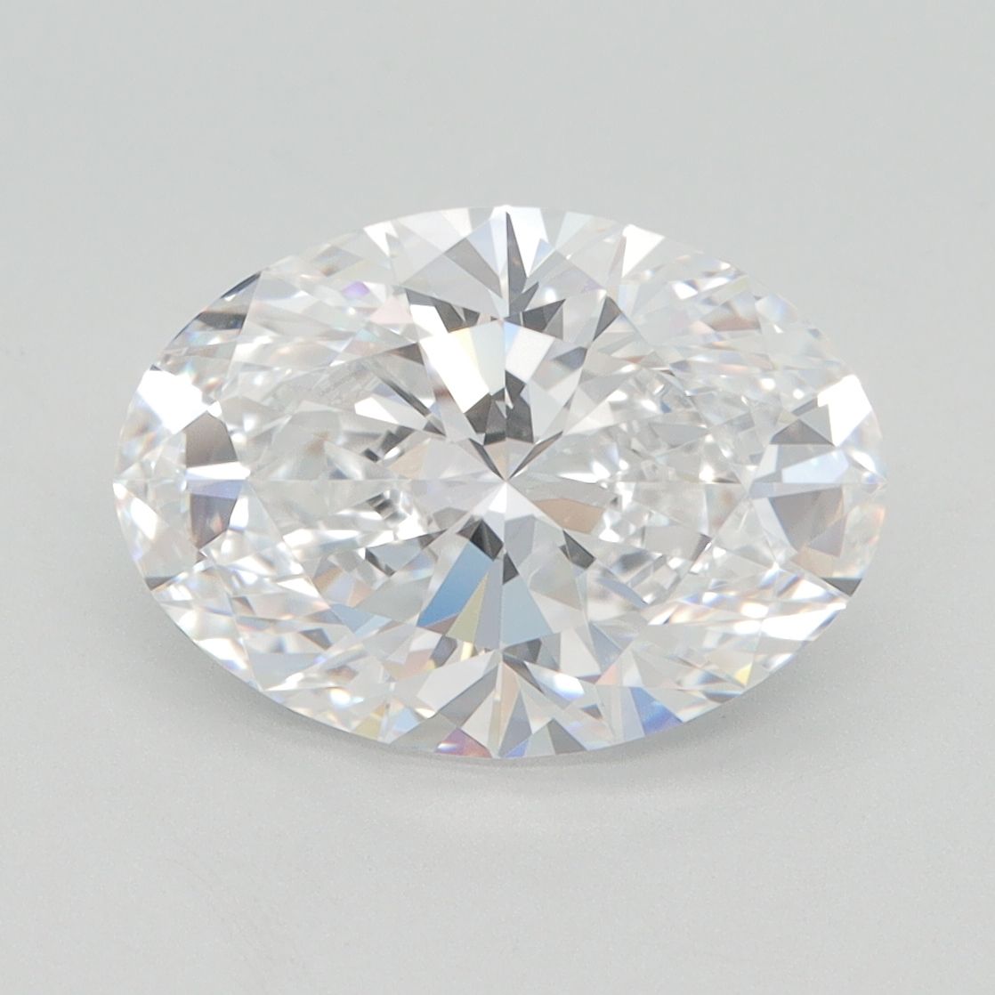 3.08 ct. oval Lab Grown Diamond front image
