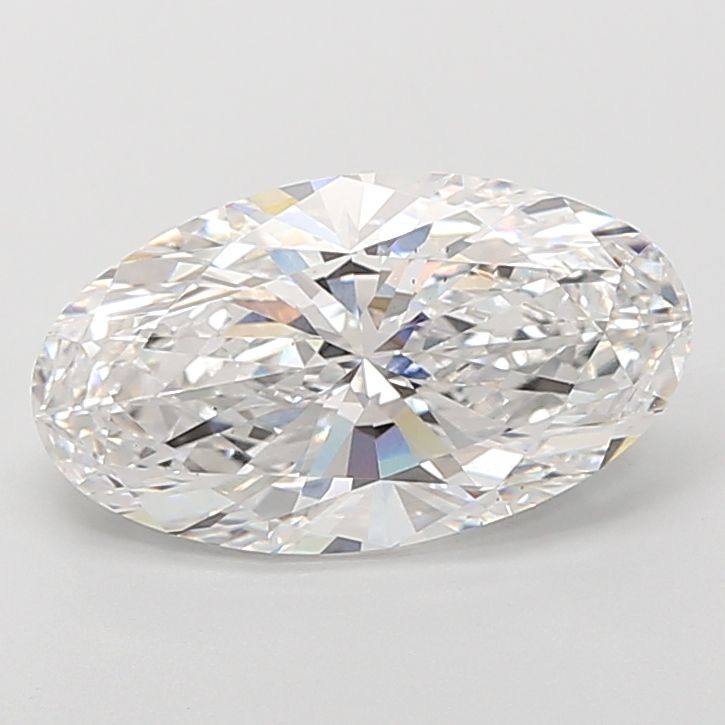 5.05 ct. oval Lab Grown Diamond front image