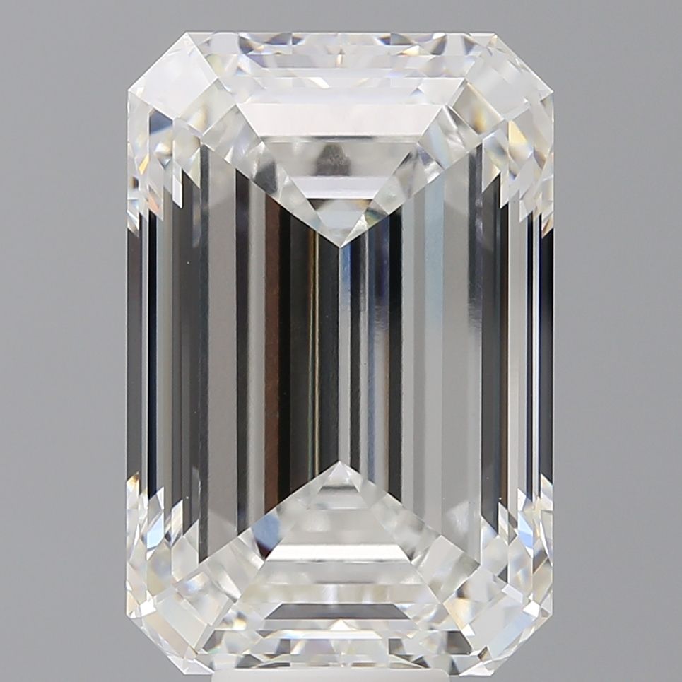 12.09 ct. emerald Lab Grown Diamond front image