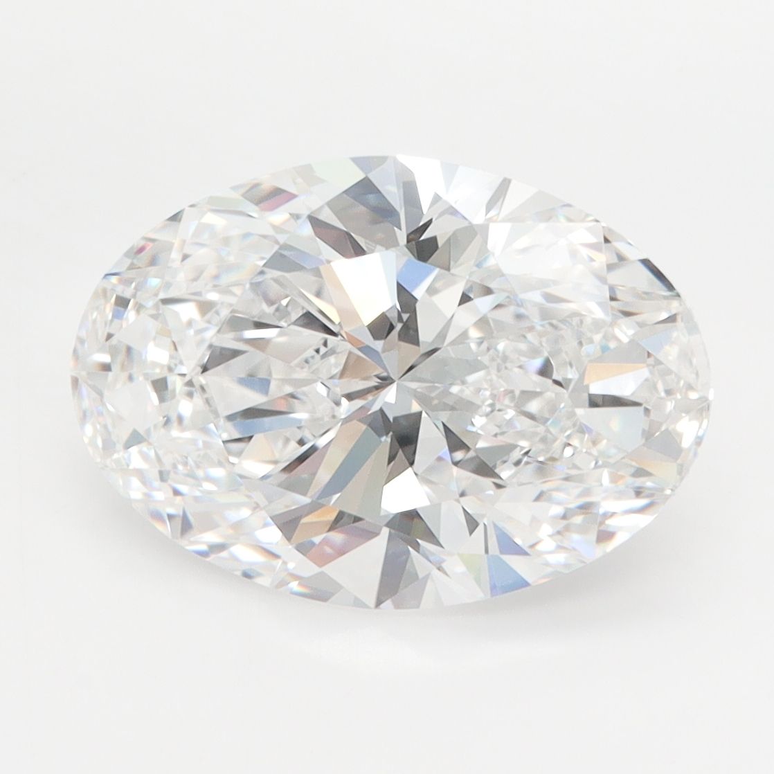 4.07 ct. oval Lab Grown Diamond front image