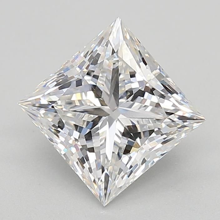 2.15 ct. princess Lab Grown Diamond front image