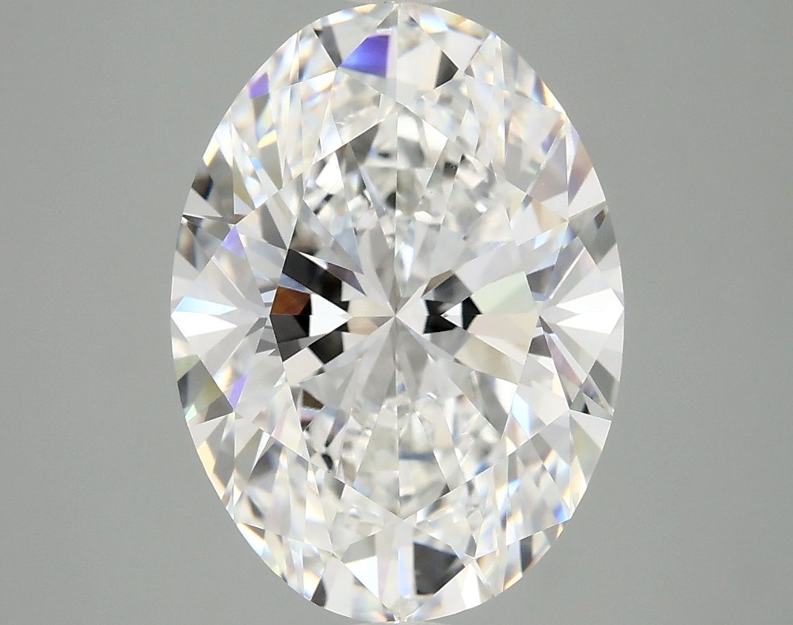 5.09 ct. oval Lab Grown Diamond front image