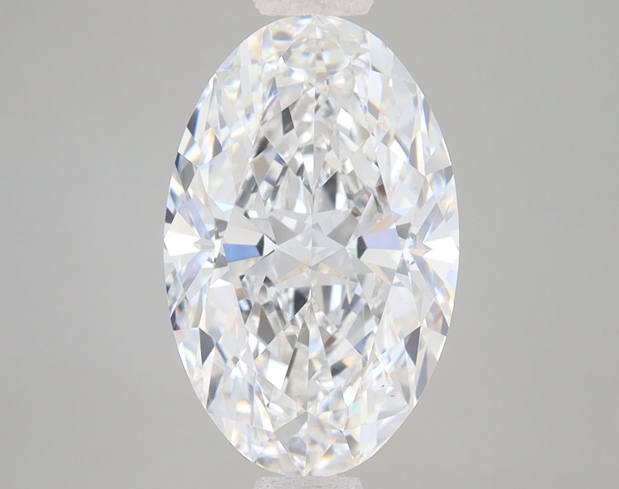 3.50 ct. oval Lab Grown Diamond front image