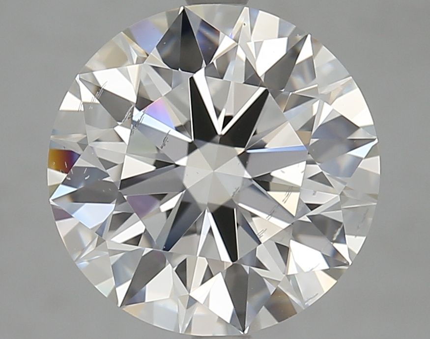 5.02 ct. round Lab Grown Diamond front image