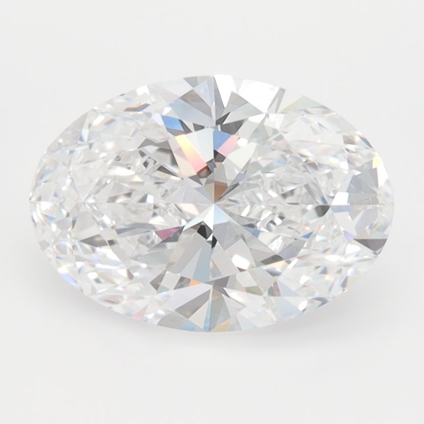 2.08 ct. oval Lab Grown Diamond front image