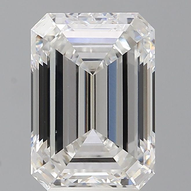 4.06 ct. emerald Lab Grown Diamond front image