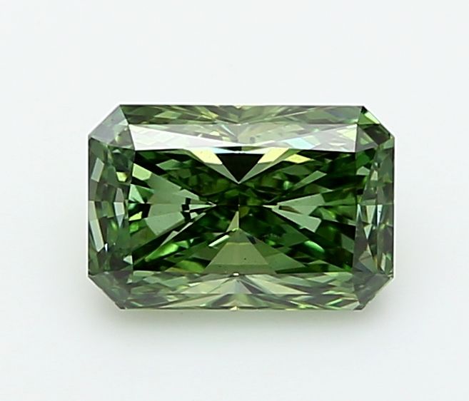 1.53 CT Fancy Vivid Green RADIANT