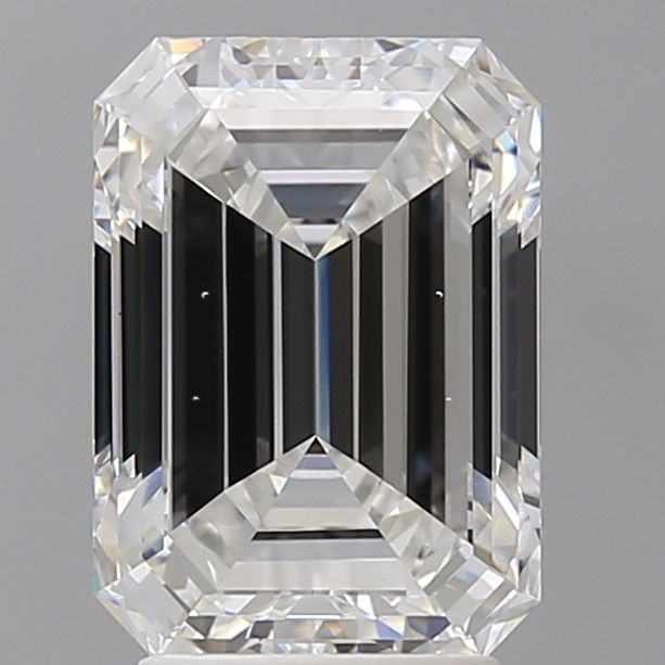 3.50 ct. emerald Lab Grown Diamond front image