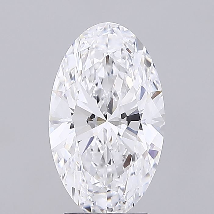 2.76 ct. oval Lab Grown Diamond front image