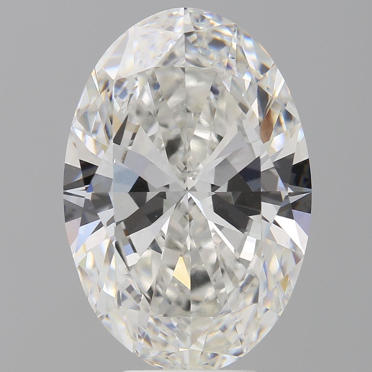 7.07 ct. oval Lab Grown Diamond front image