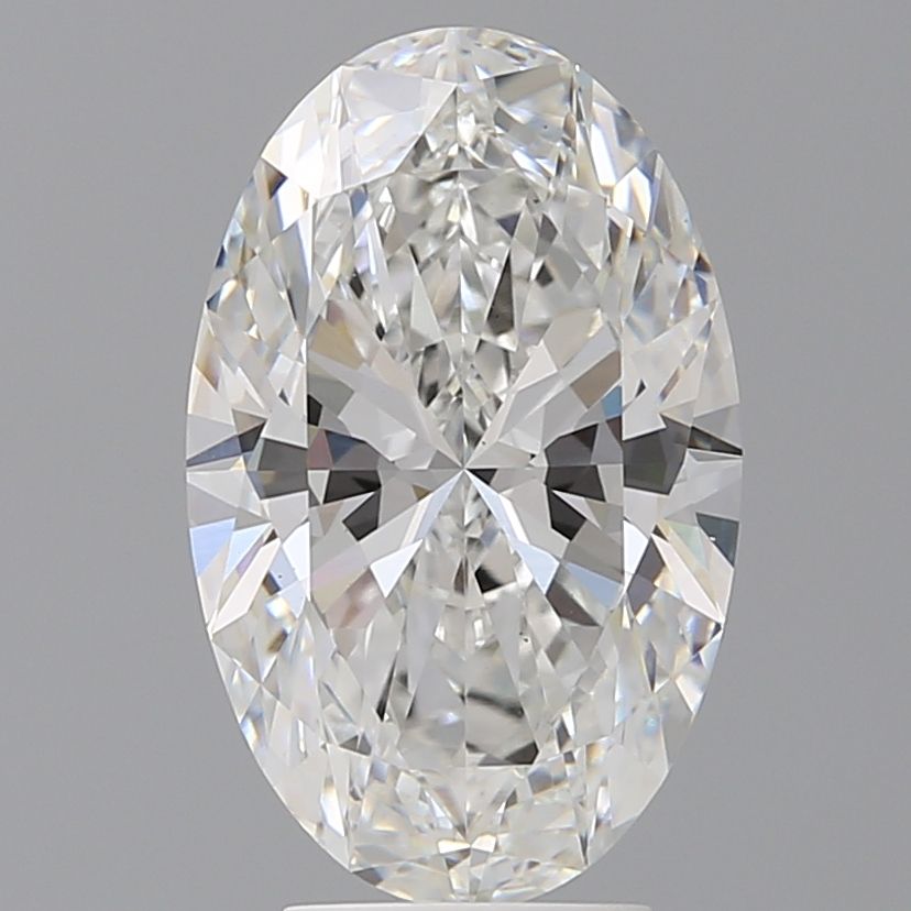 4.52 ct. oval Lab Grown Diamond front image