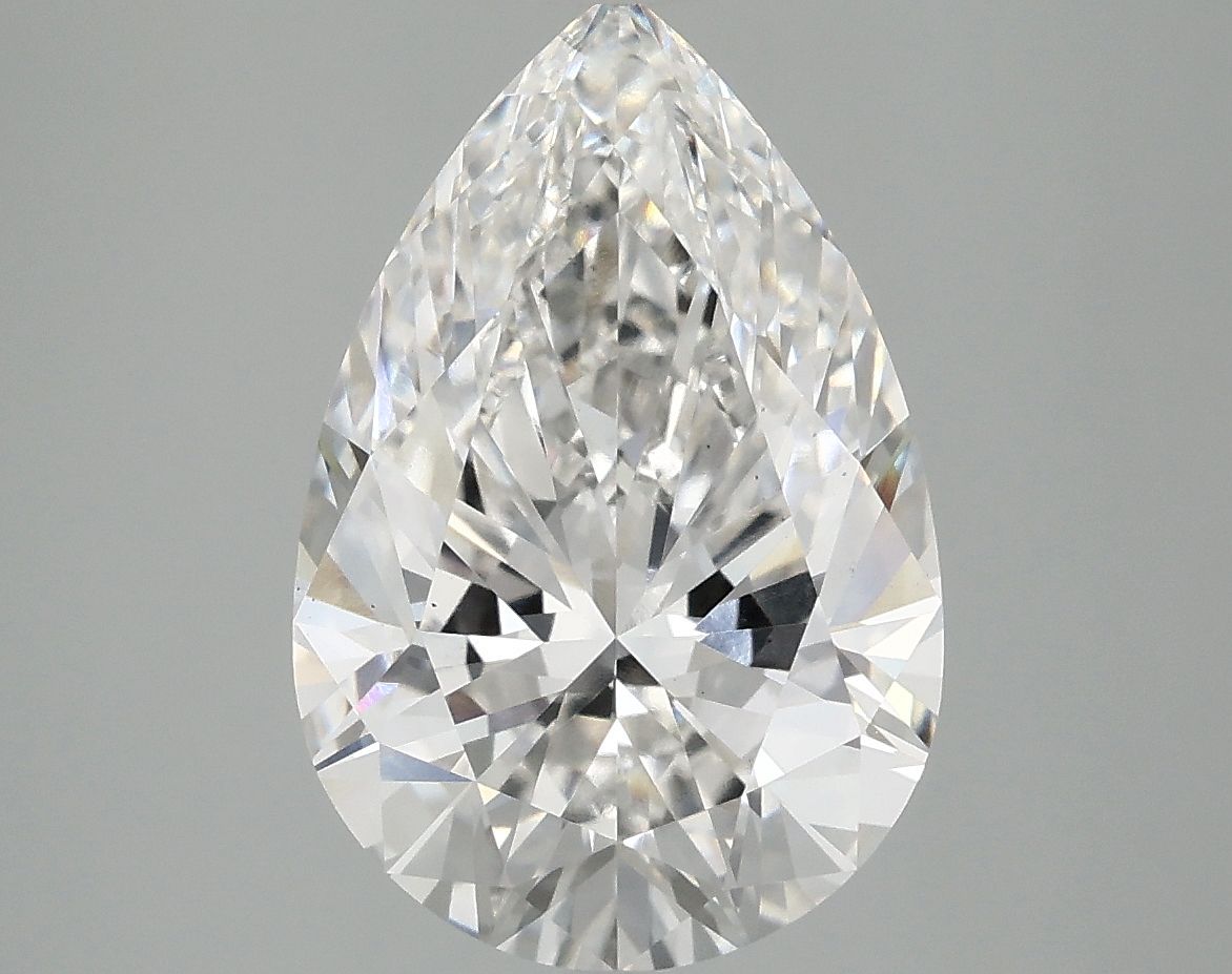 4.06 ct. pear Lab Grown Diamond front image
