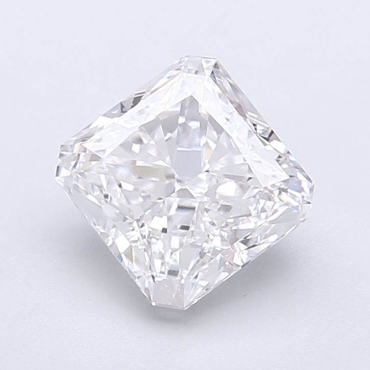 2.11 ct lab-grown Square radiant Diamond
