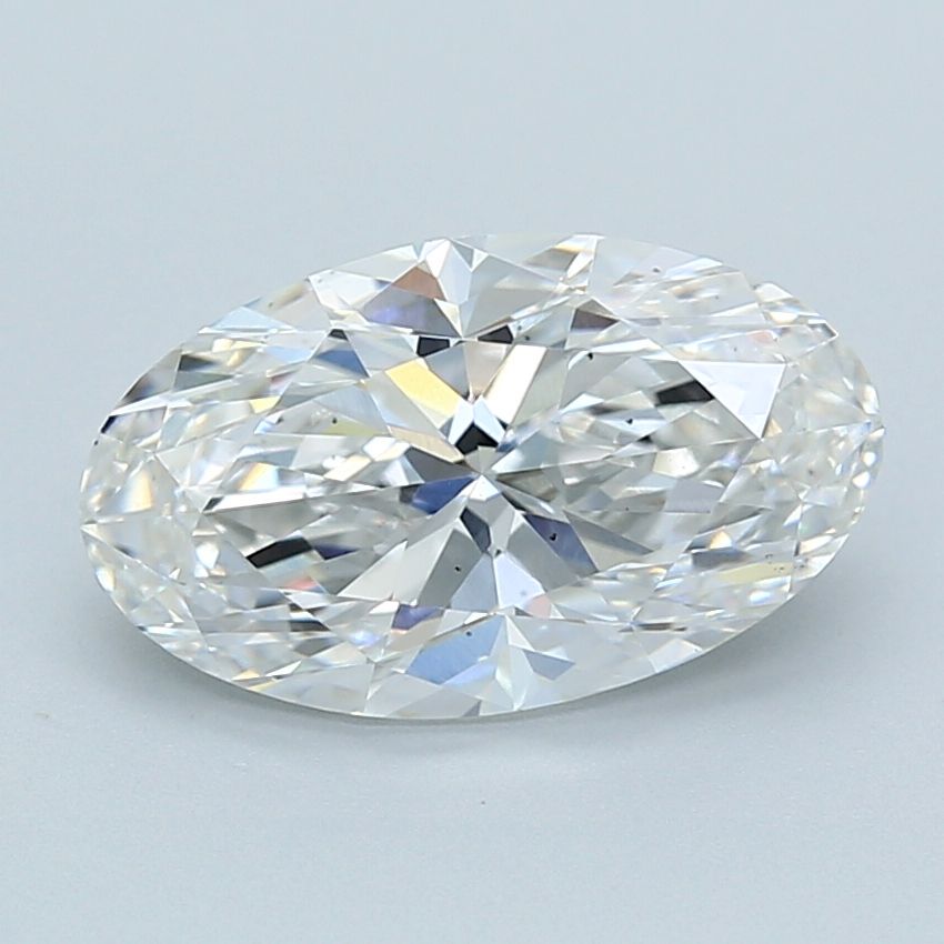 4.01 ct. oval Lab Grown Diamond front image